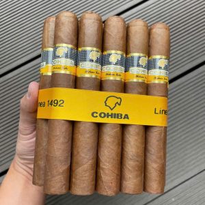 Xì gà Cohiba Piramides hộp sứ 25 điếu (Sao chép)